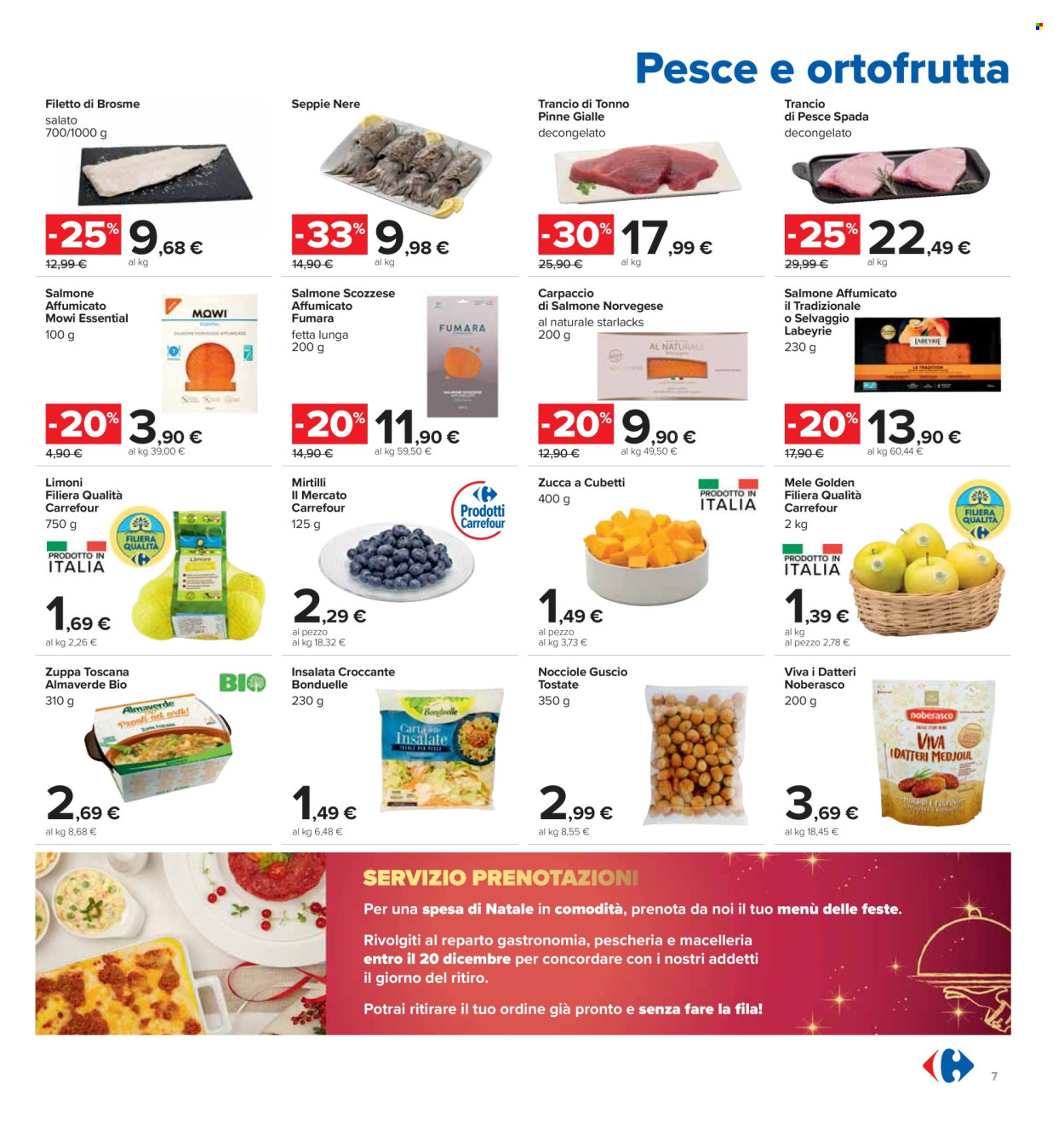 Volantino Carrefour - 3/12/2024 - 12/12/2024. Pagina 1