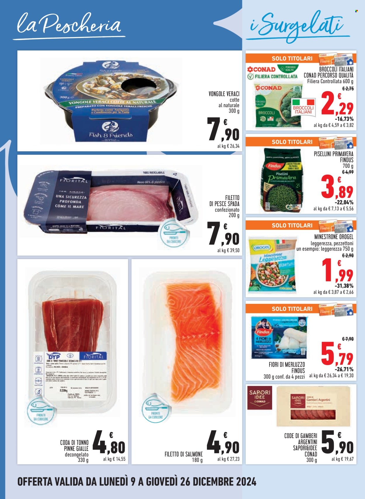 Volantino Margherita Conad - 9/12/2024 - 26/12/2024. Pagina 1