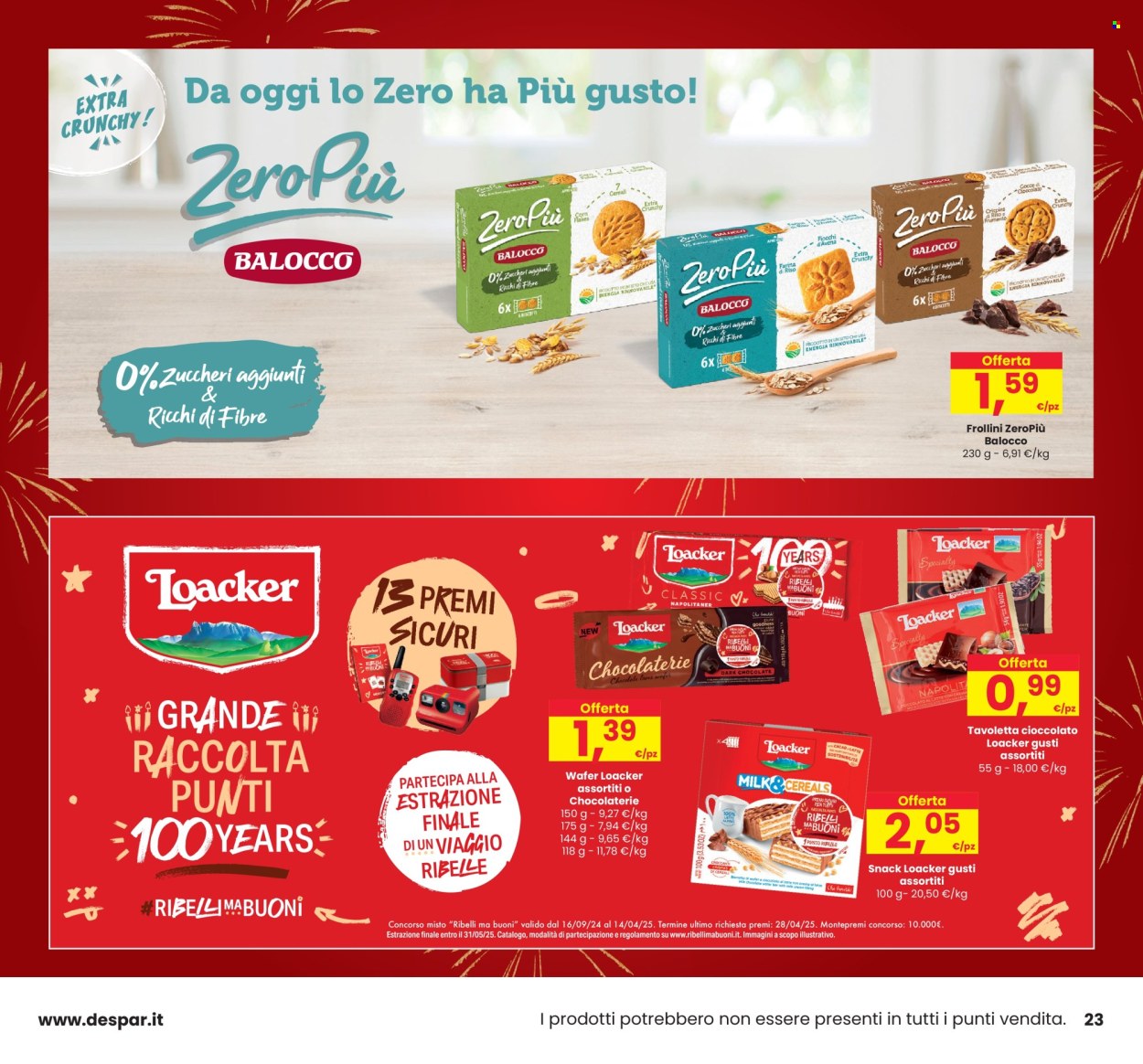 Volantino Eurospar - 1/12/2024 - 31/12/2024. Pagina 1