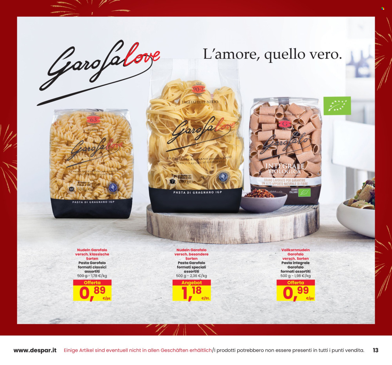 Volantino Eurospar - 1/12/2024 - 31/12/2024. Pagina 1