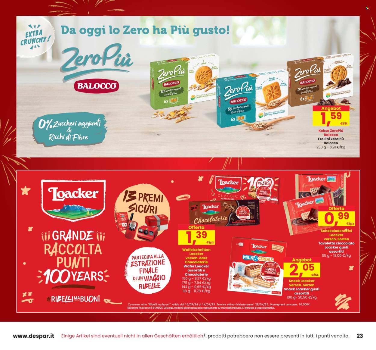 Volantino Eurospar - 1/12/2024 - 31/12/2024. Pagina 1