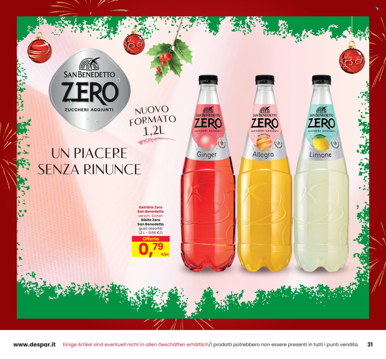 Volantino Eurospar - 1/12/2024 - 31/12/2024. Pagina 1