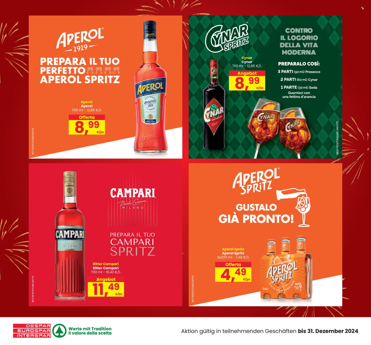 Volantino Eurospar - 1/12/2024 - 31/12/2024. Pagina 1