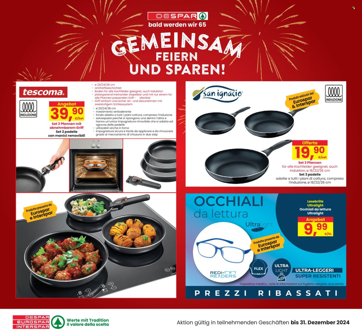 Volantino Eurospar - 1/12/2024 - 31/12/2024. Pagina 1