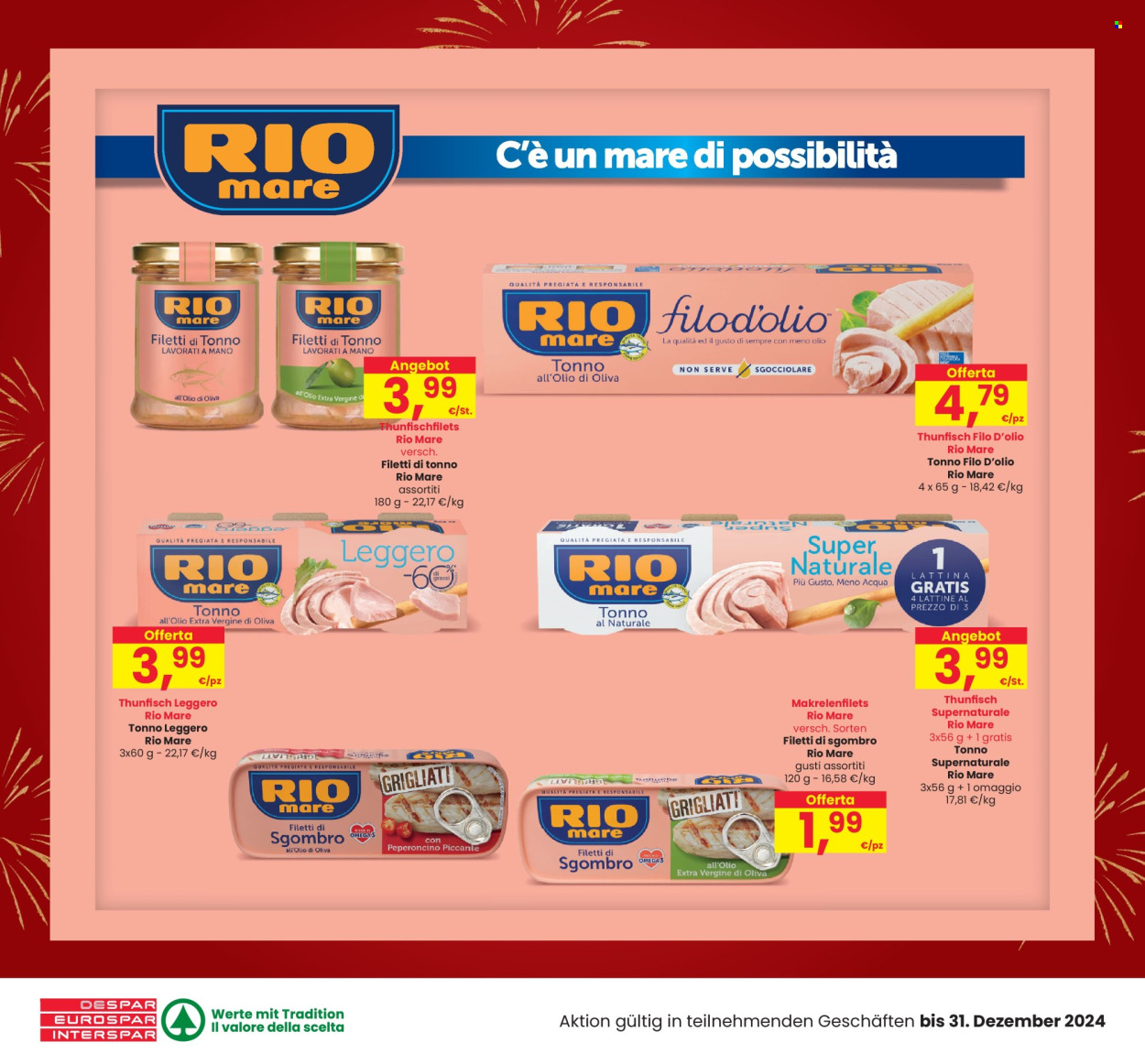 Volantino Interspar - 1/12/2024 - 31/12/2024. Pagina 1