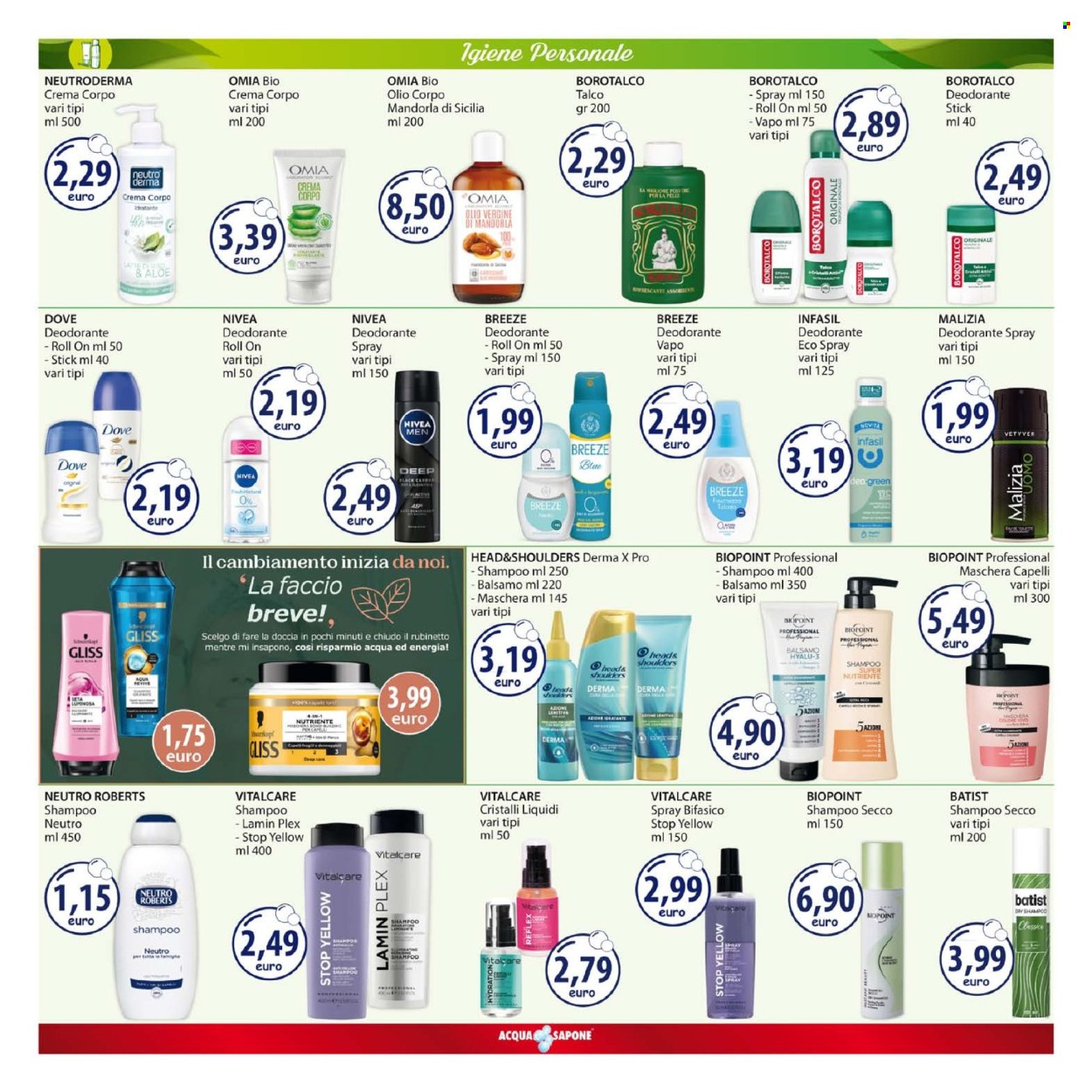 Volantino Acqua & Sapone - 2/12/2024 - 15/12/2024. Pagina 1