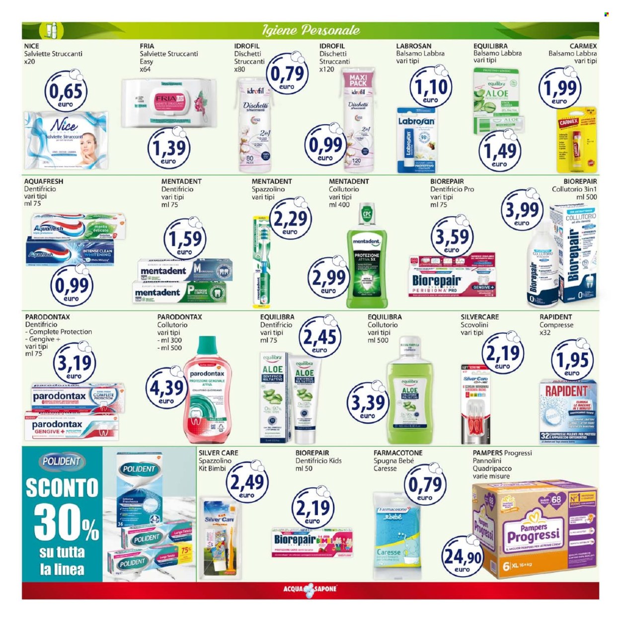 Volantino Acqua & Sapone - 2/12/2024 - 15/12/2024. Pagina 1