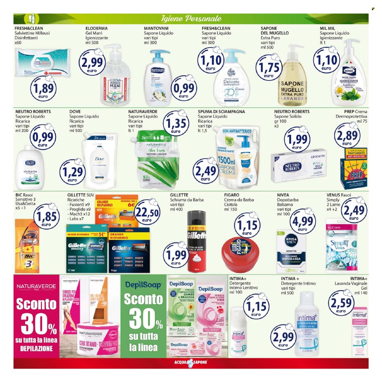 Volantino Acqua & Sapone - 2/12/2024 - 15/12/2024. Pagina 1