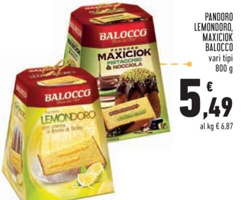 Pandoro Lemondoro, Maxiciok Balocco