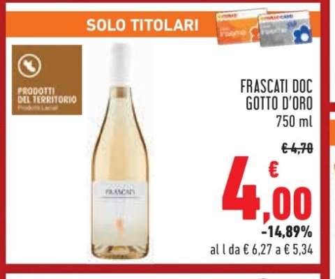 Frascati DOC Gotto d'Oro