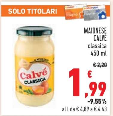 Maionese Calvé Classica