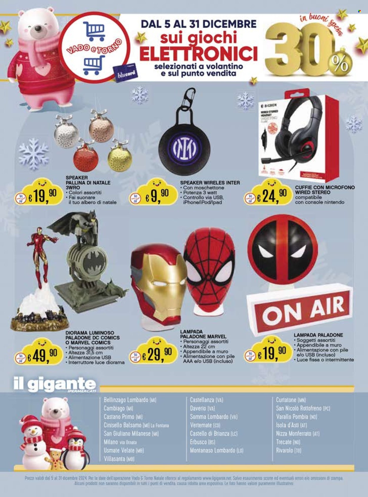 Volantino Il Gigante - 5/12/2024 - 31/12/2024. Pagina 1