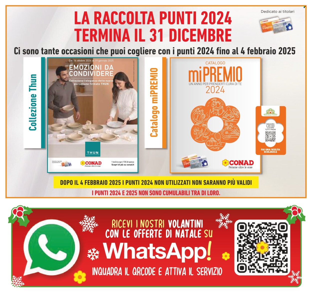 Volantino Conad - 11/12/2024 - 26/12/2024. Pagina 1