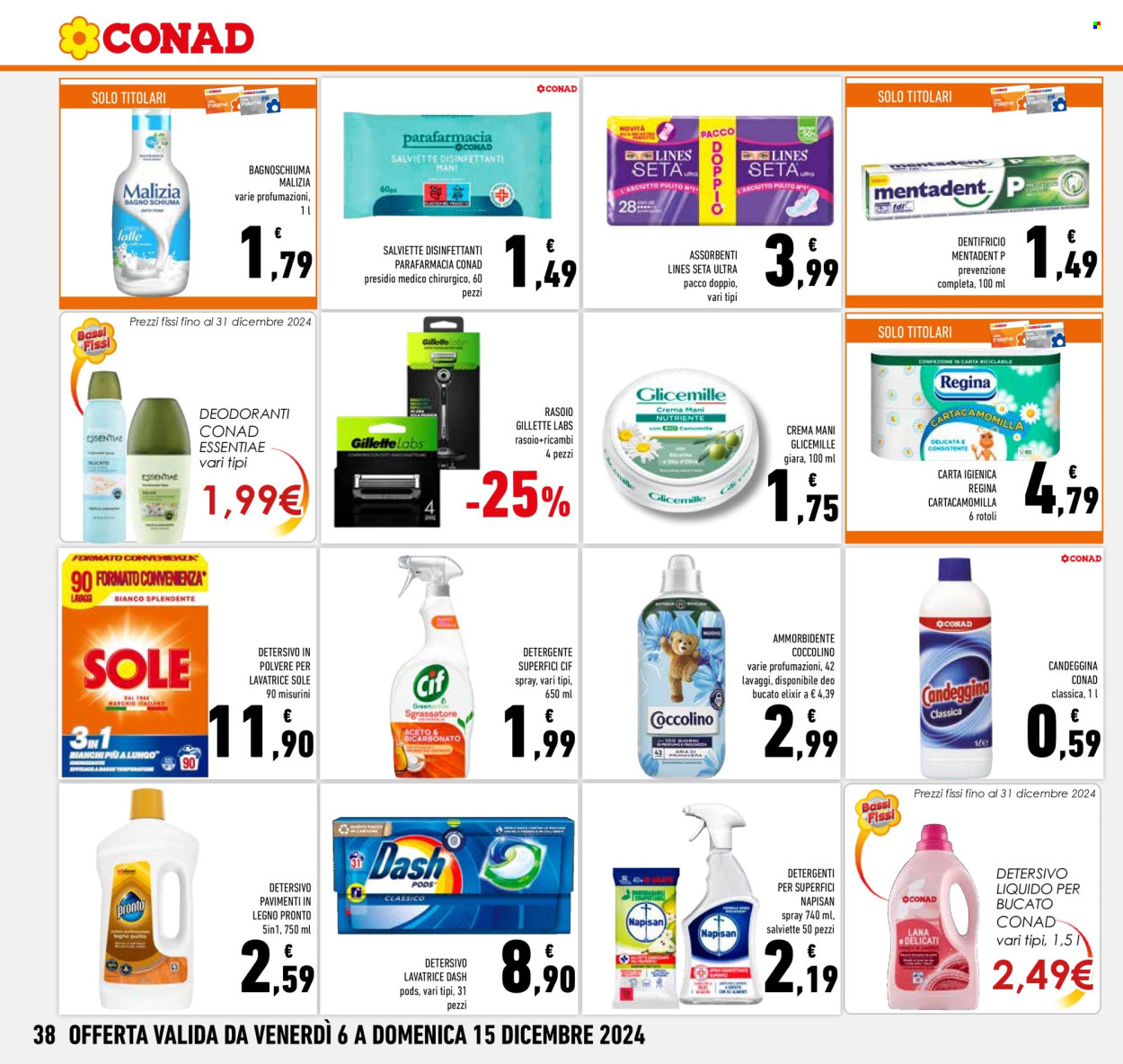 Volantino Conad - 6/12/2024 - 15/12/2024. Pagina 1