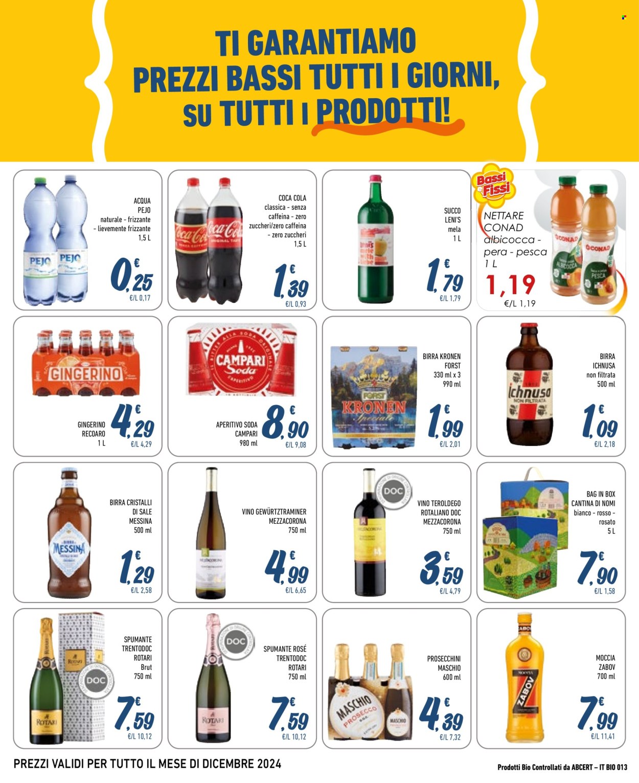 Volantino Conad City - 6/12/2024 - 31/12/2024. Pagina 1