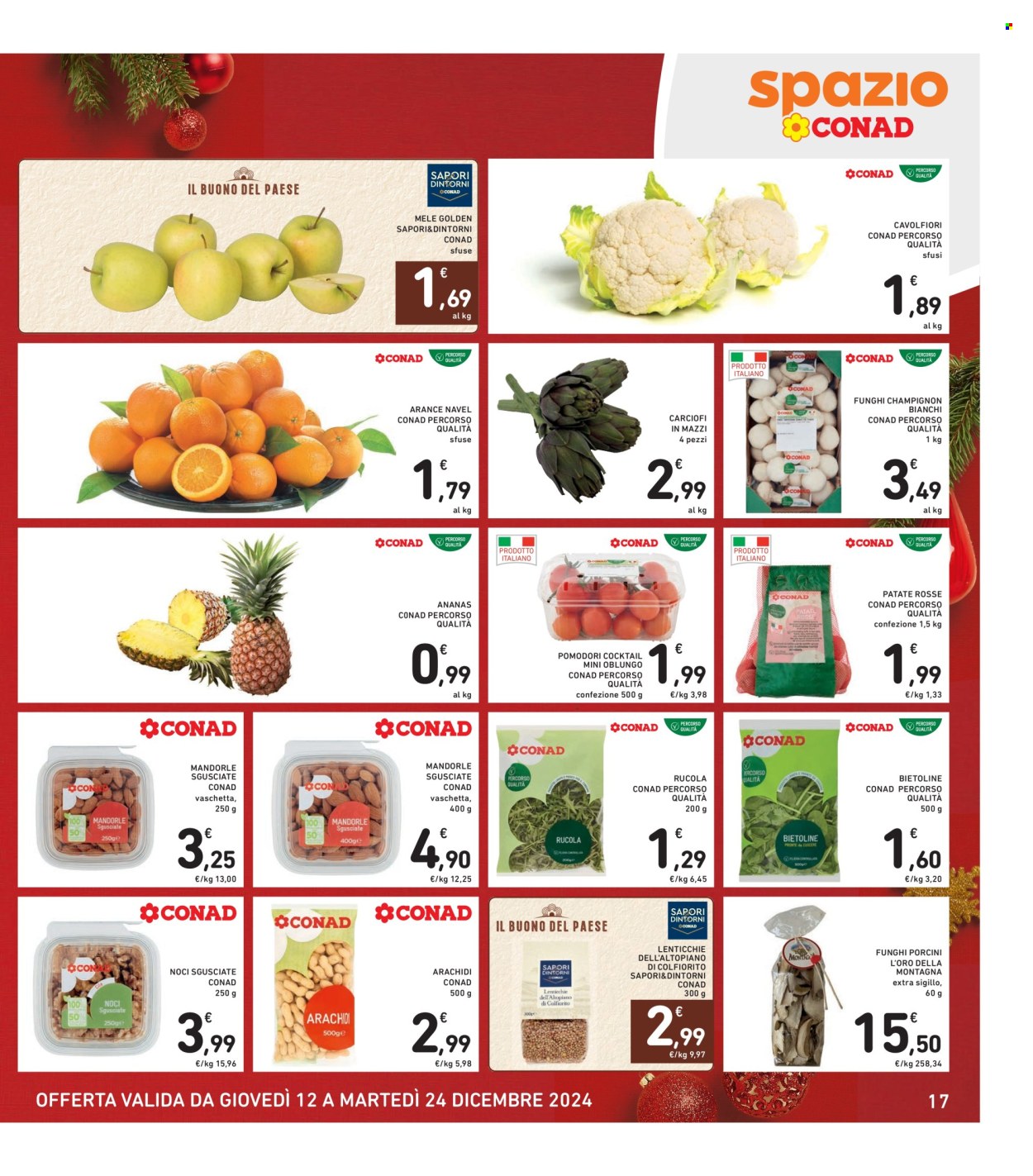 Volantino Spazio Conad - 12/12/2024 - 24/12/2024. Pagina 1