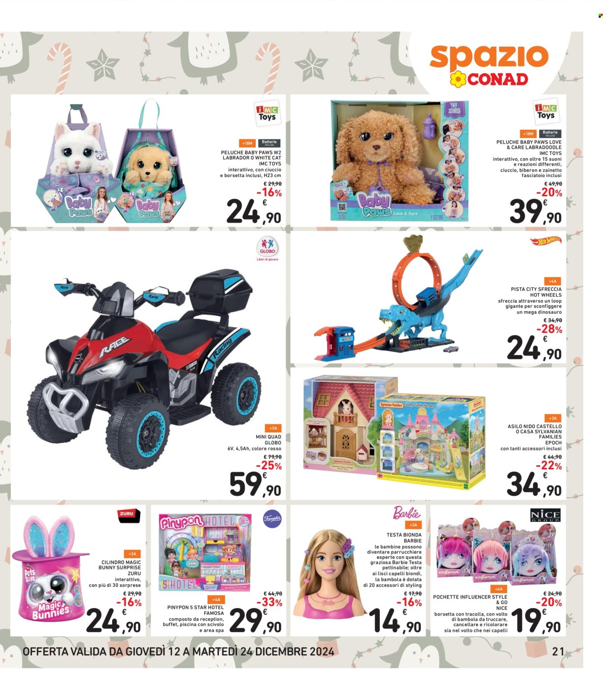 Volantino Spazio Conad - 12/12/2024 - 24/12/2024. Pagina 1