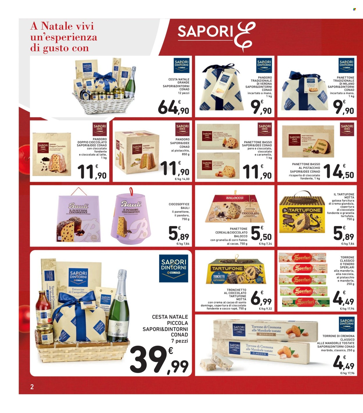 Volantino Spazio Conad - 12/12/2024 - 24/12/2024. Pagina 1