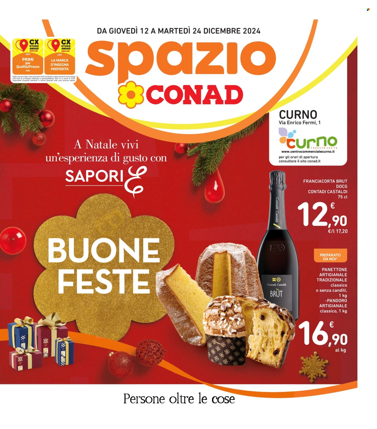 Volantino Spazio Conad - 12/12/2024 - 24/12/2024. Pagina 1