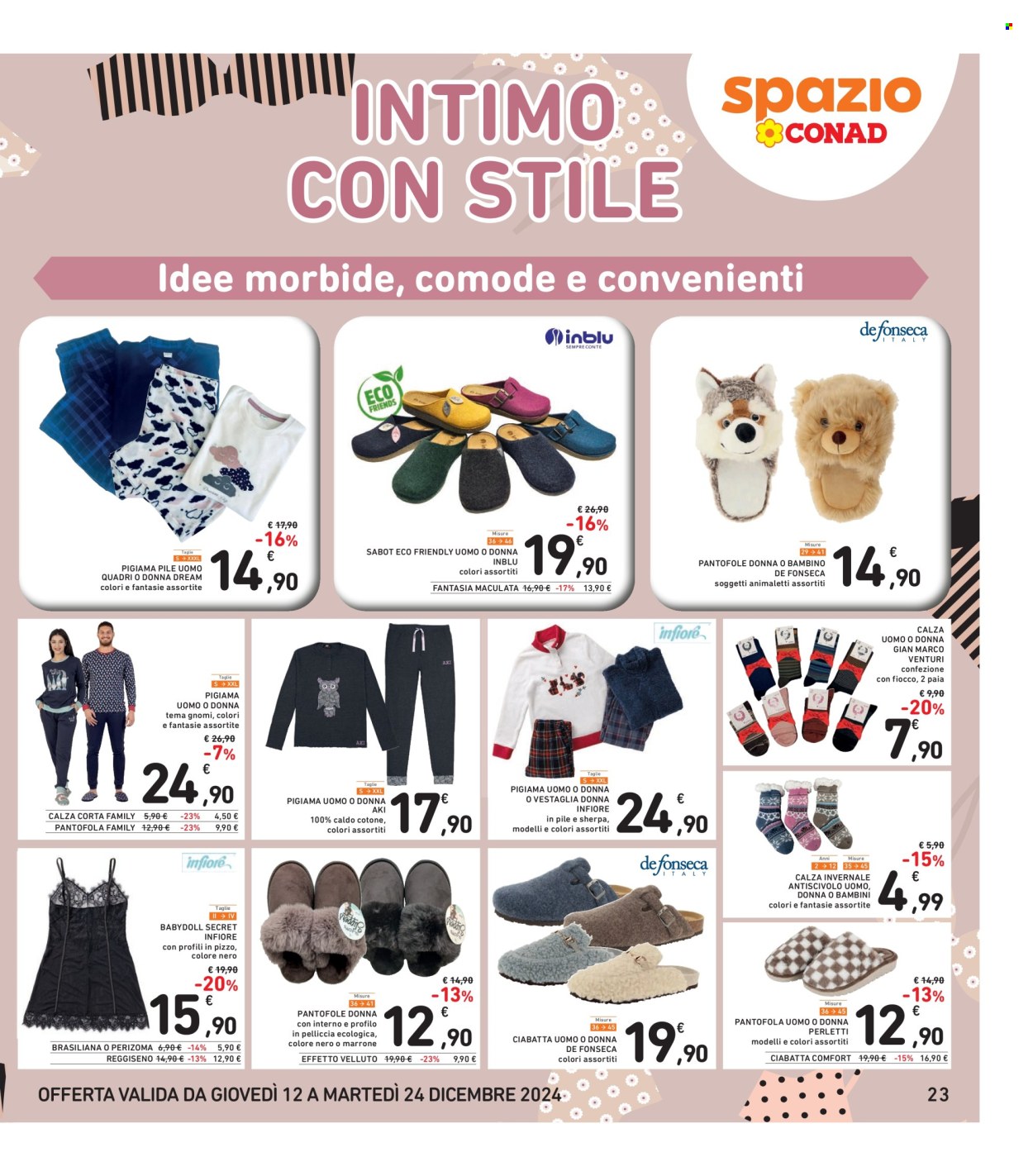 Volantino Spazio Conad - 12/12/2024 - 24/12/2024. Pagina 1