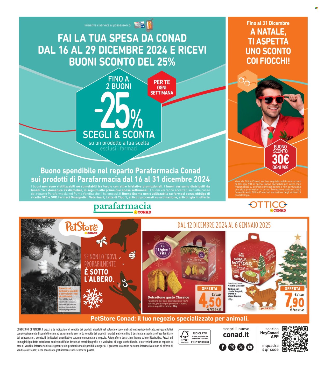 Volantino Spazio Conad - 12/12/2024 - 24/12/2024. Pagina 1