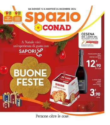 Volantino Spazio Conad - 12/12/2024 - 24/12/2024.