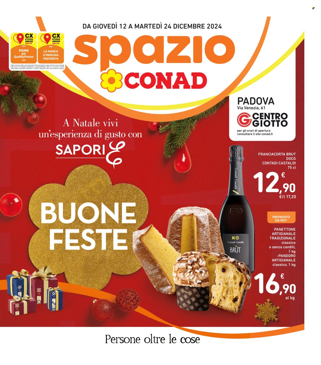 Volantino Spazio Conad - 12/12/2024 - 24/12/2024. Pagina 1