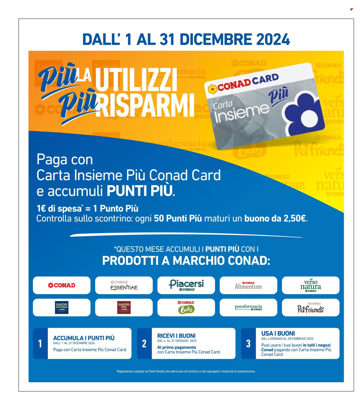 Volantino Spazio Conad - 12/12/2024 - 24/12/2024. Pagina 1