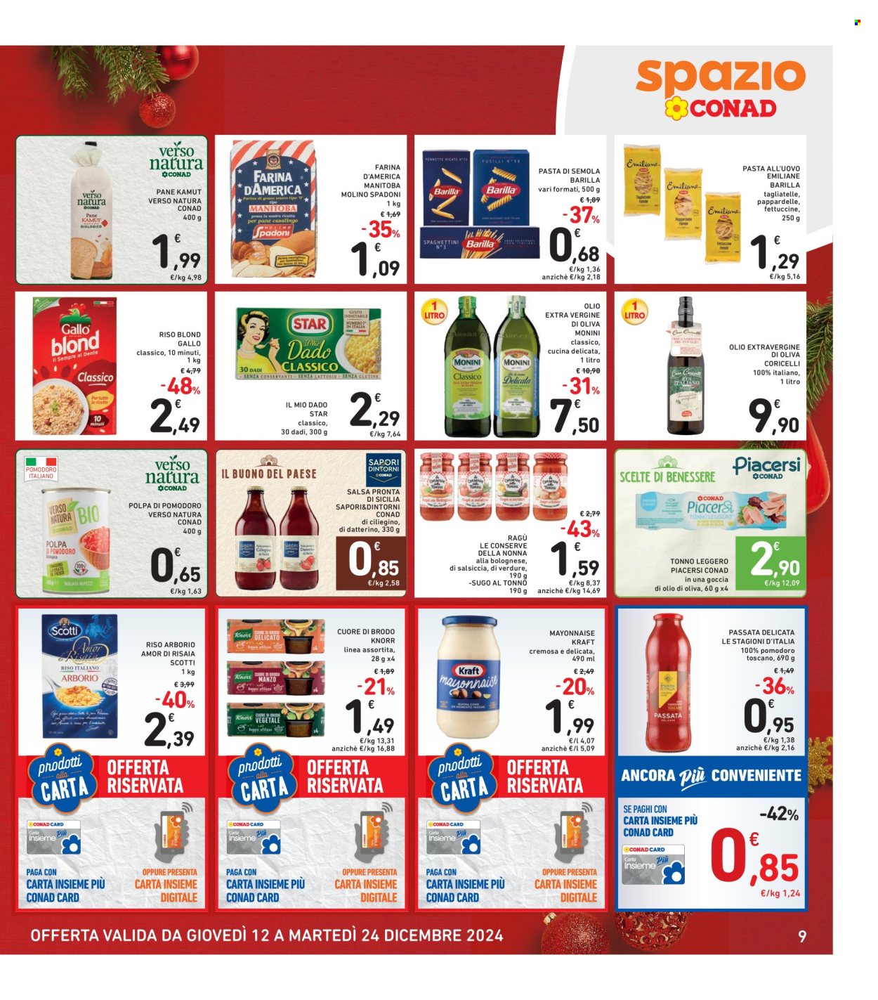 Volantino Spazio Conad - 12/12/2024 - 24/12/2024. Pagina 1