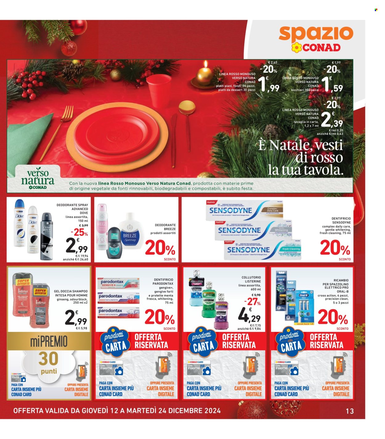 Volantino Spazio Conad - 12/12/2024 - 24/12/2024. Pagina 1