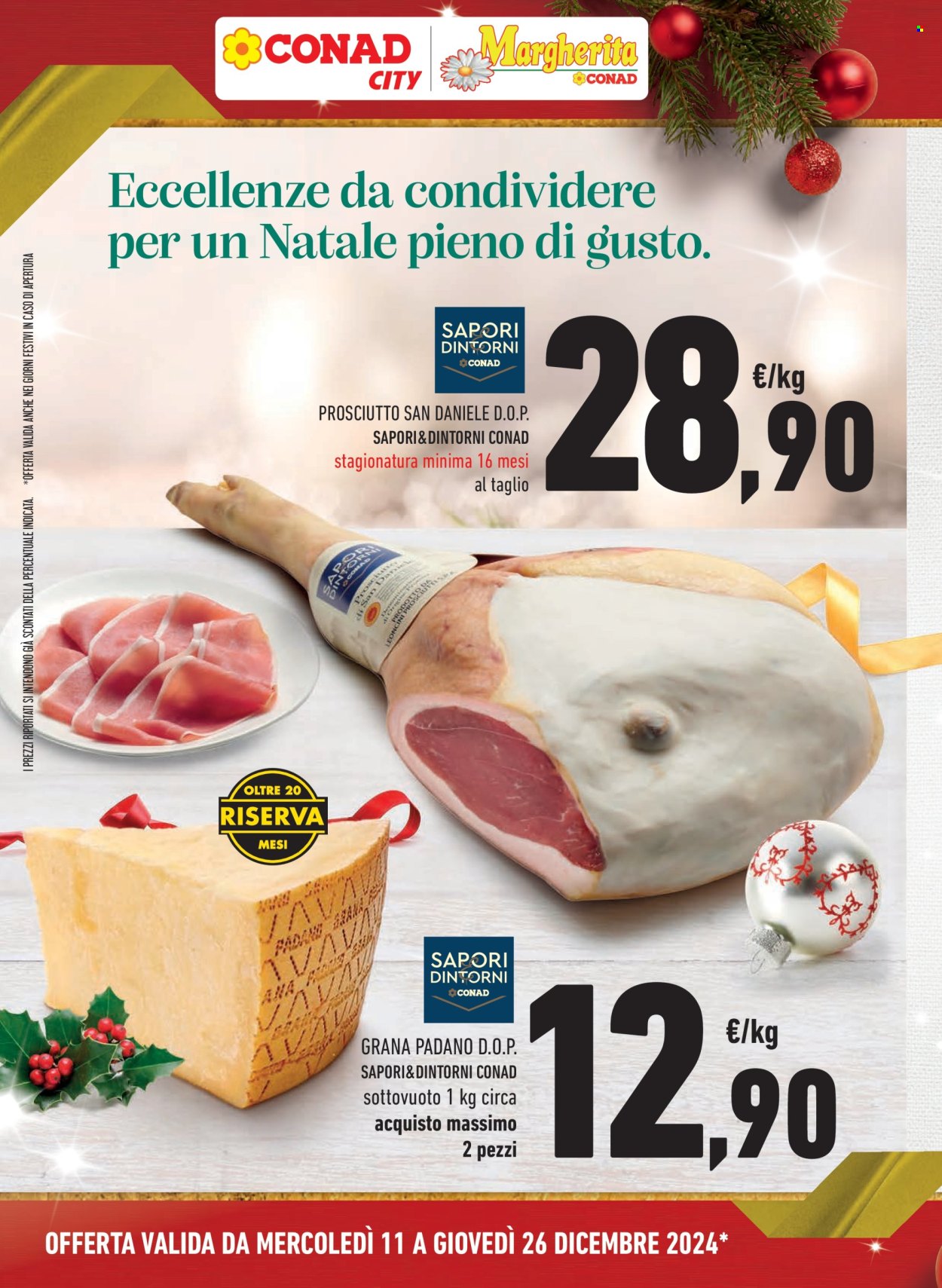 Volantino Conad - 11/12/2024 - 26/12/2024. Pagina 1