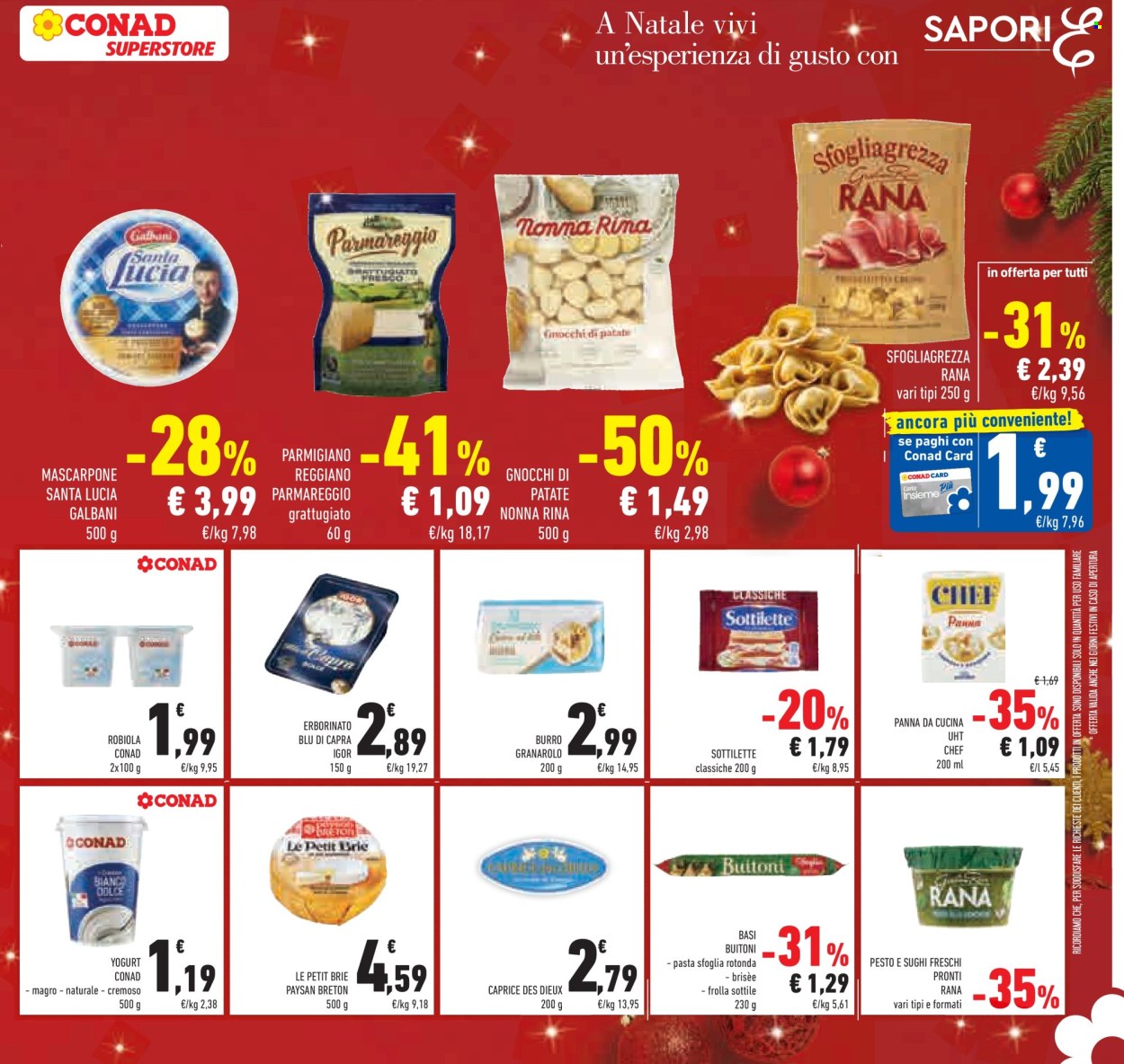 Volantino Conad Superstore - 11/12/2024 - 26/12/2024. Pagina 1