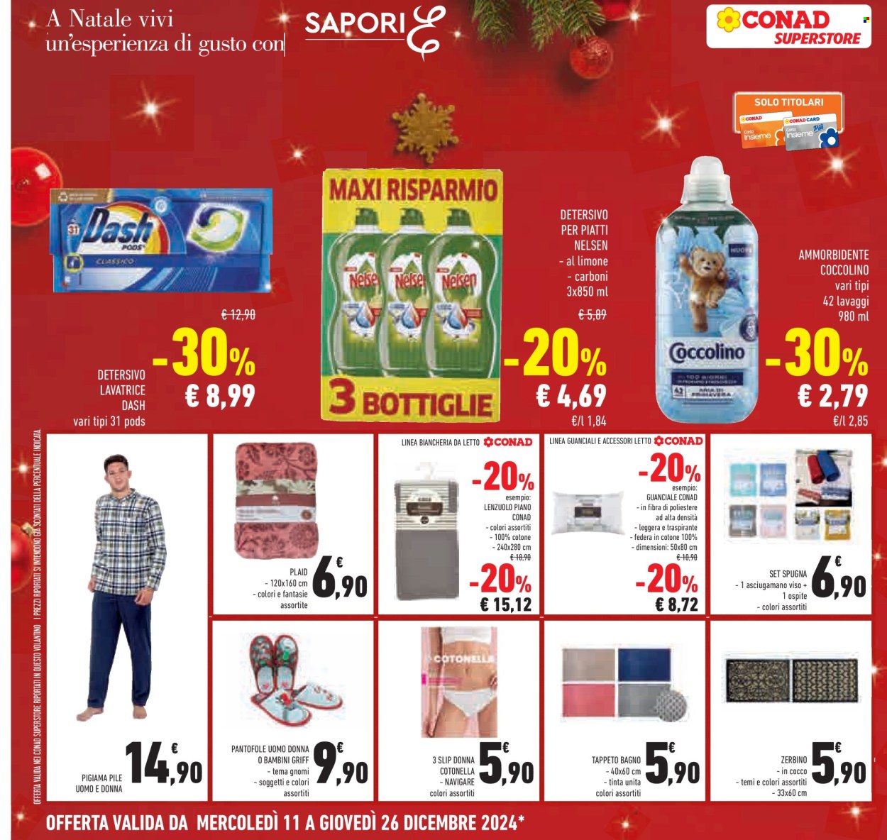 Volantino Conad Superstore - 11/12/2024 - 26/12/2024. Pagina 1