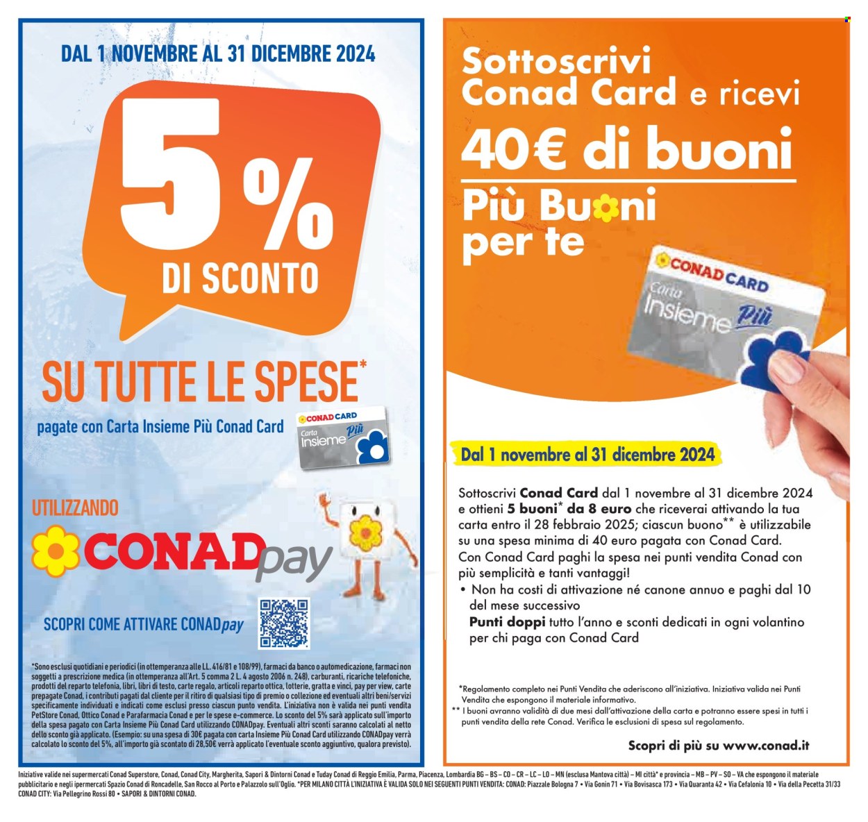 Volantino Conad Superstore - 11/12/2024 - 26/12/2024. Pagina 1