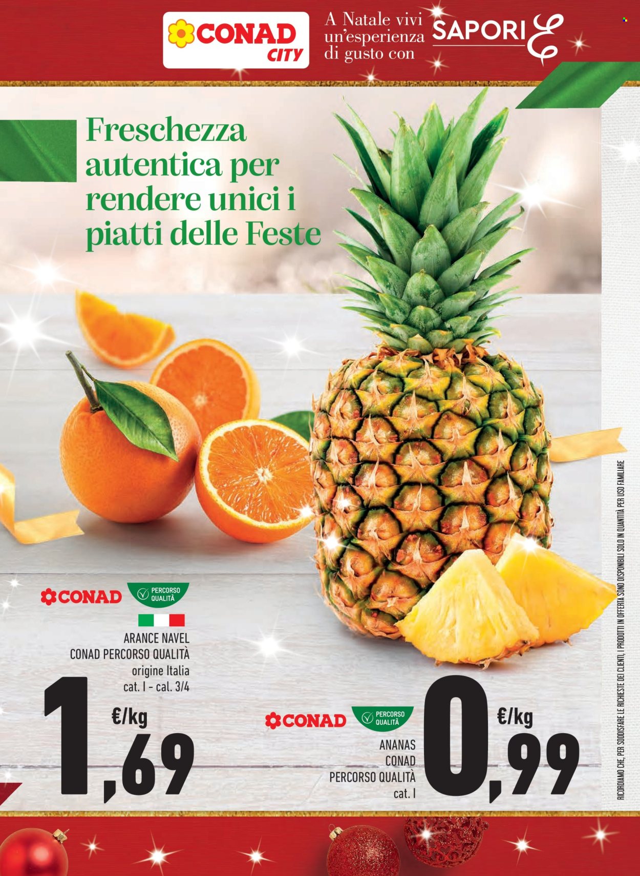 Volantino Conad - 11/12/2024 - 26/12/2024. Pagina 1