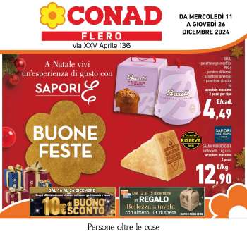 Volantino Conad - 11/12/2024 - 26/12/2024.