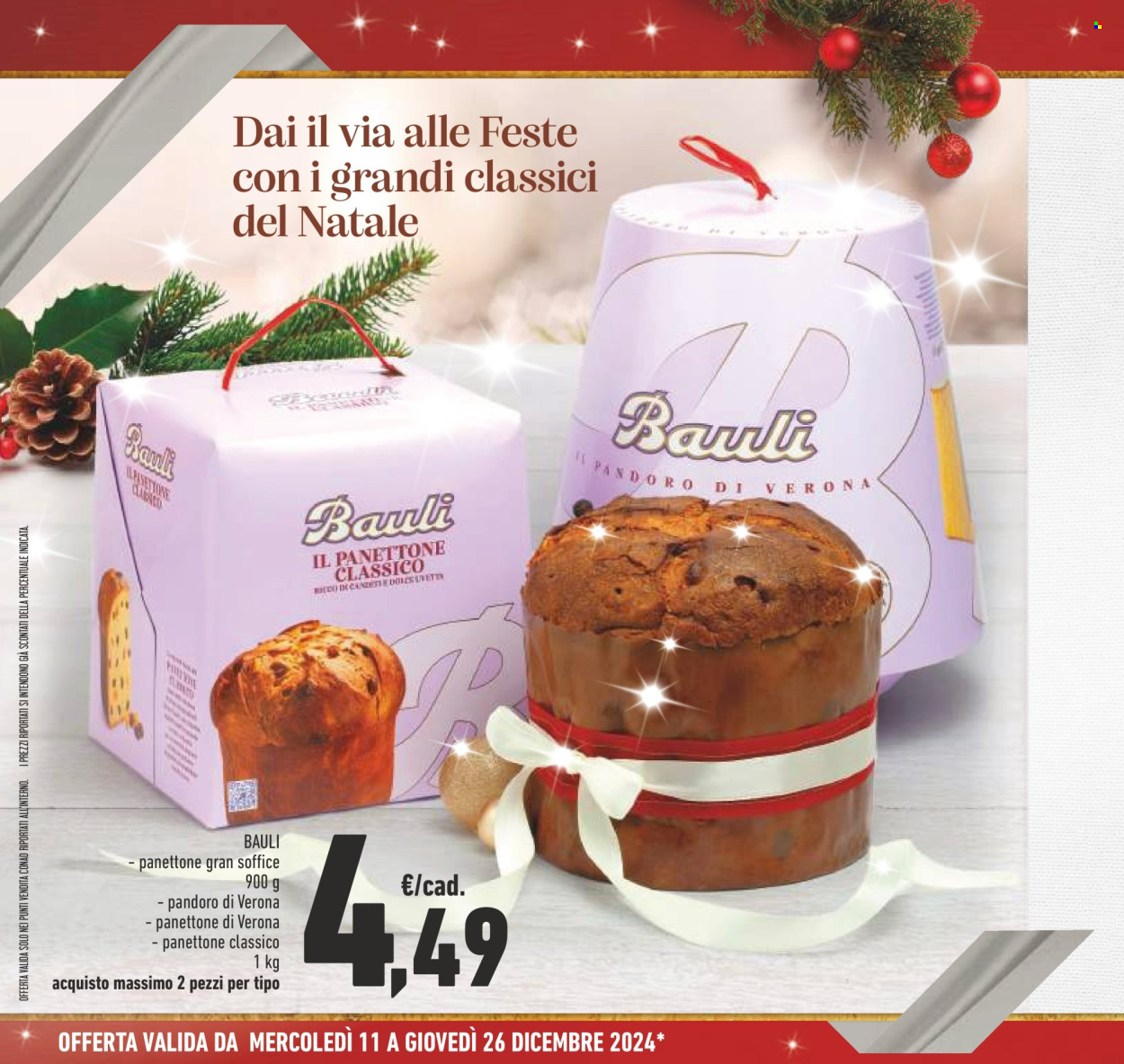 Volantino Conad - 11/12/2024 - 26/12/2024. Pagina 1