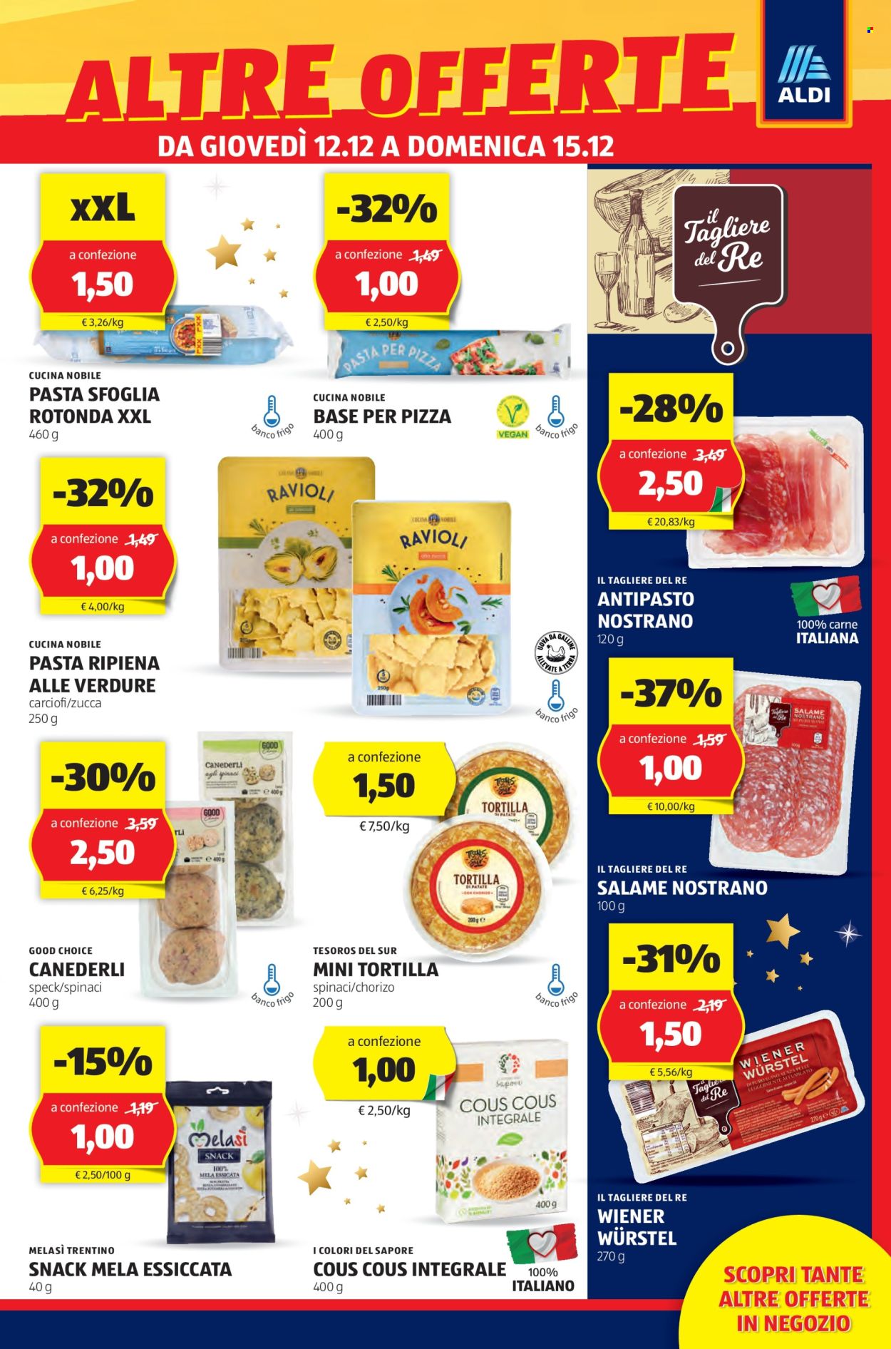 Volantino Aldi - 12/12/2024 - 21/12/2024. Pagina 1