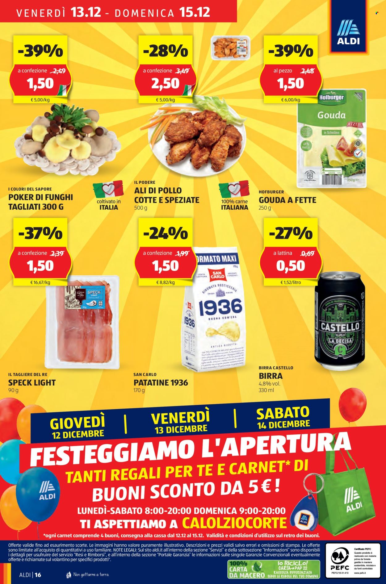 Volantino Aldi - 12/12/2024 - 21/12/2024. Pagina 1