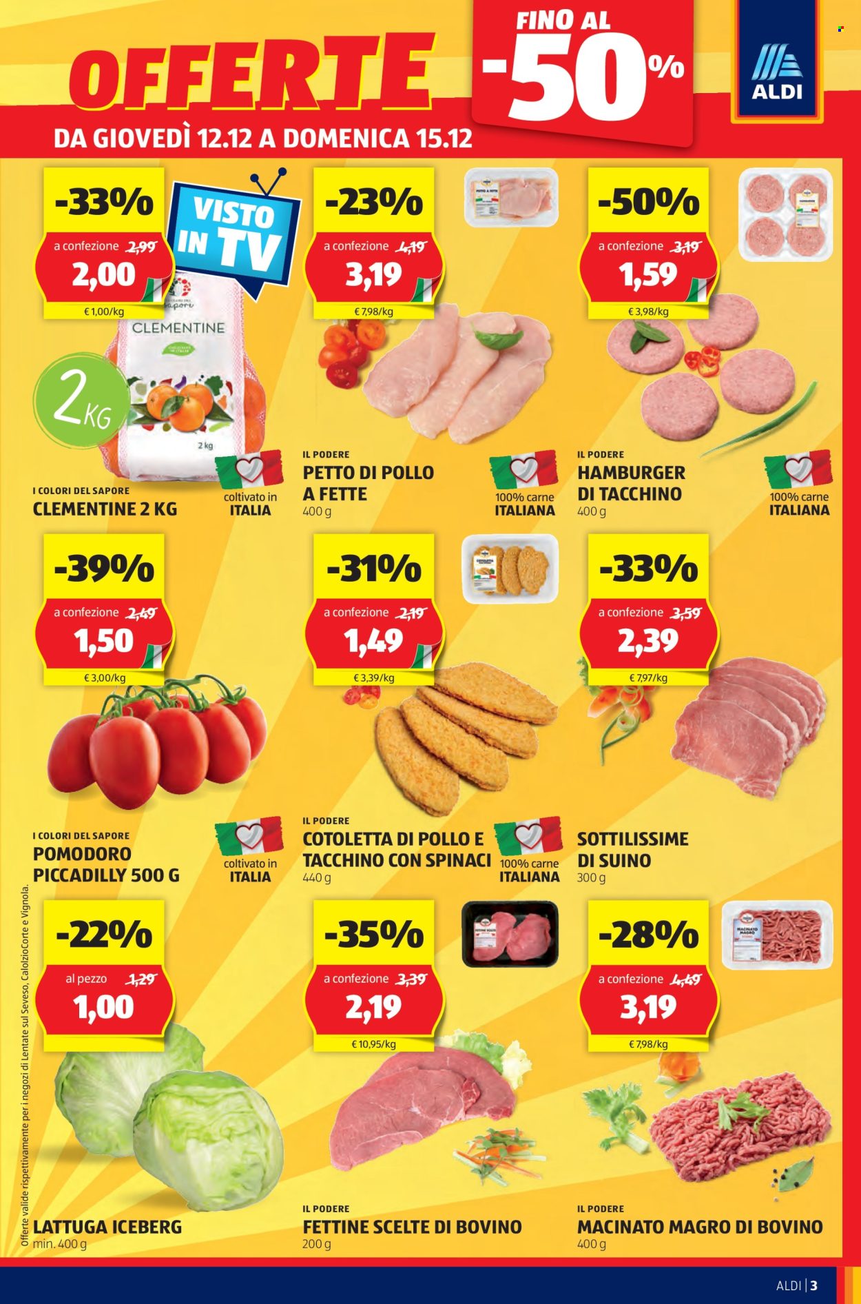 Volantino Aldi - 12/12/2024 - 21/12/2024. Pagina 1