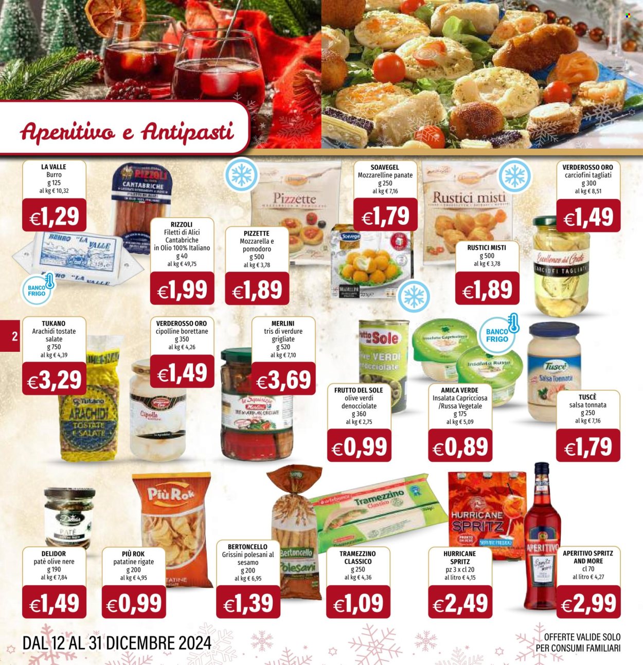 Volantino Hurrà Discount - 12/12/2024 - 31/12/2024. Pagina 1