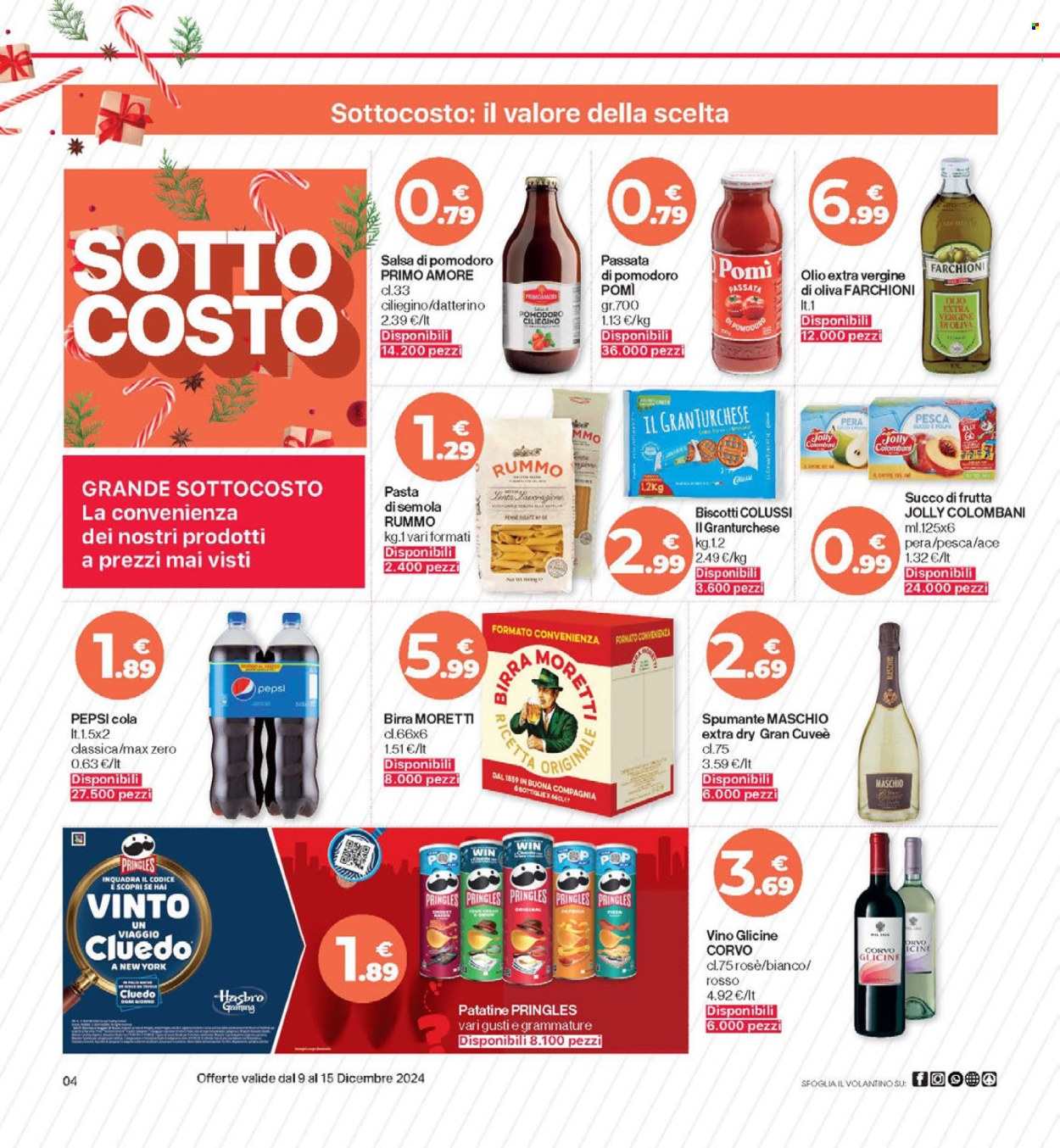 Volantino Eurospar - 9/12/2024 - 15/12/2024. Pagina 1