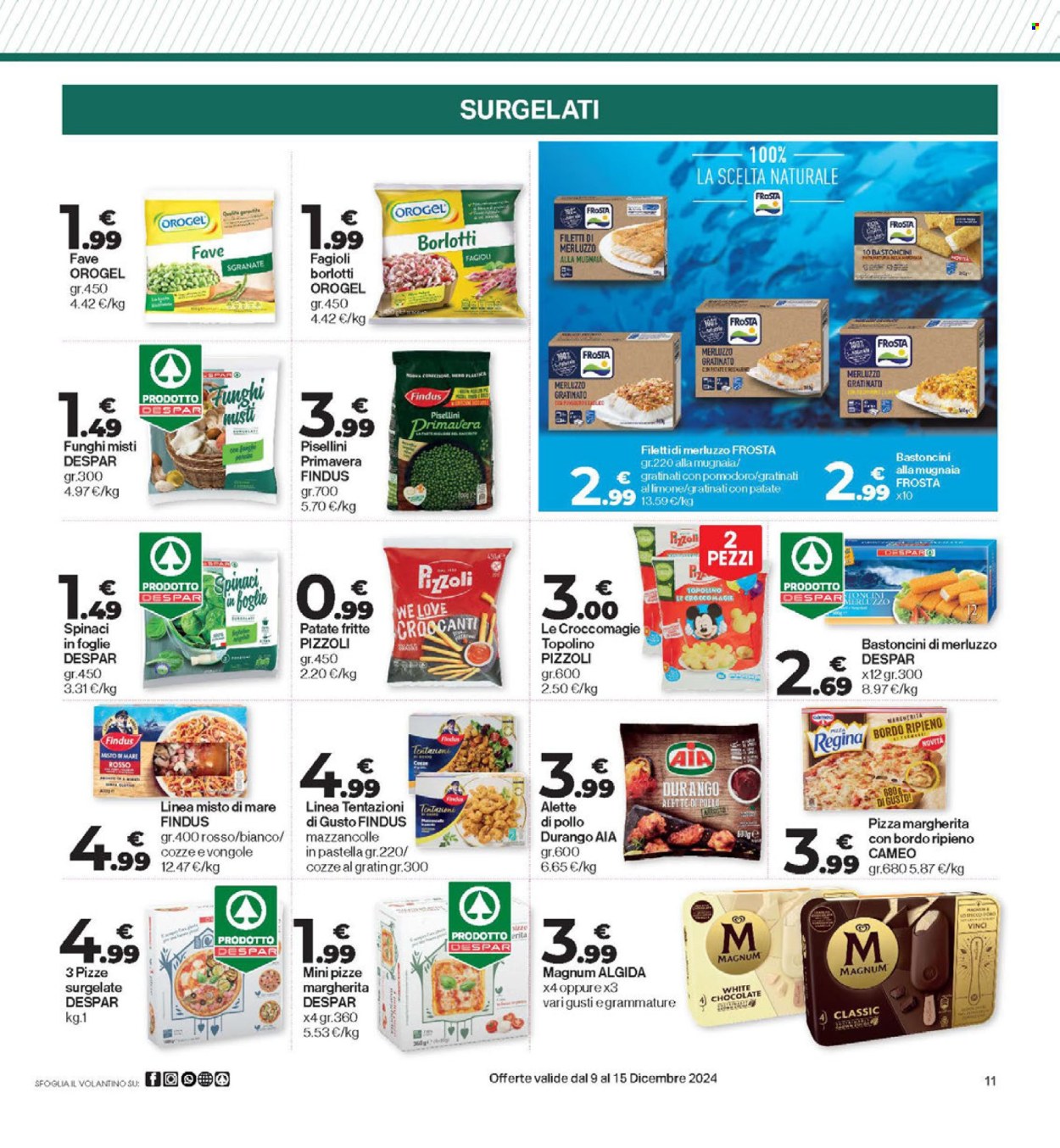 Volantino Eurospar - 9/12/2024 - 15/12/2024. Pagina 1