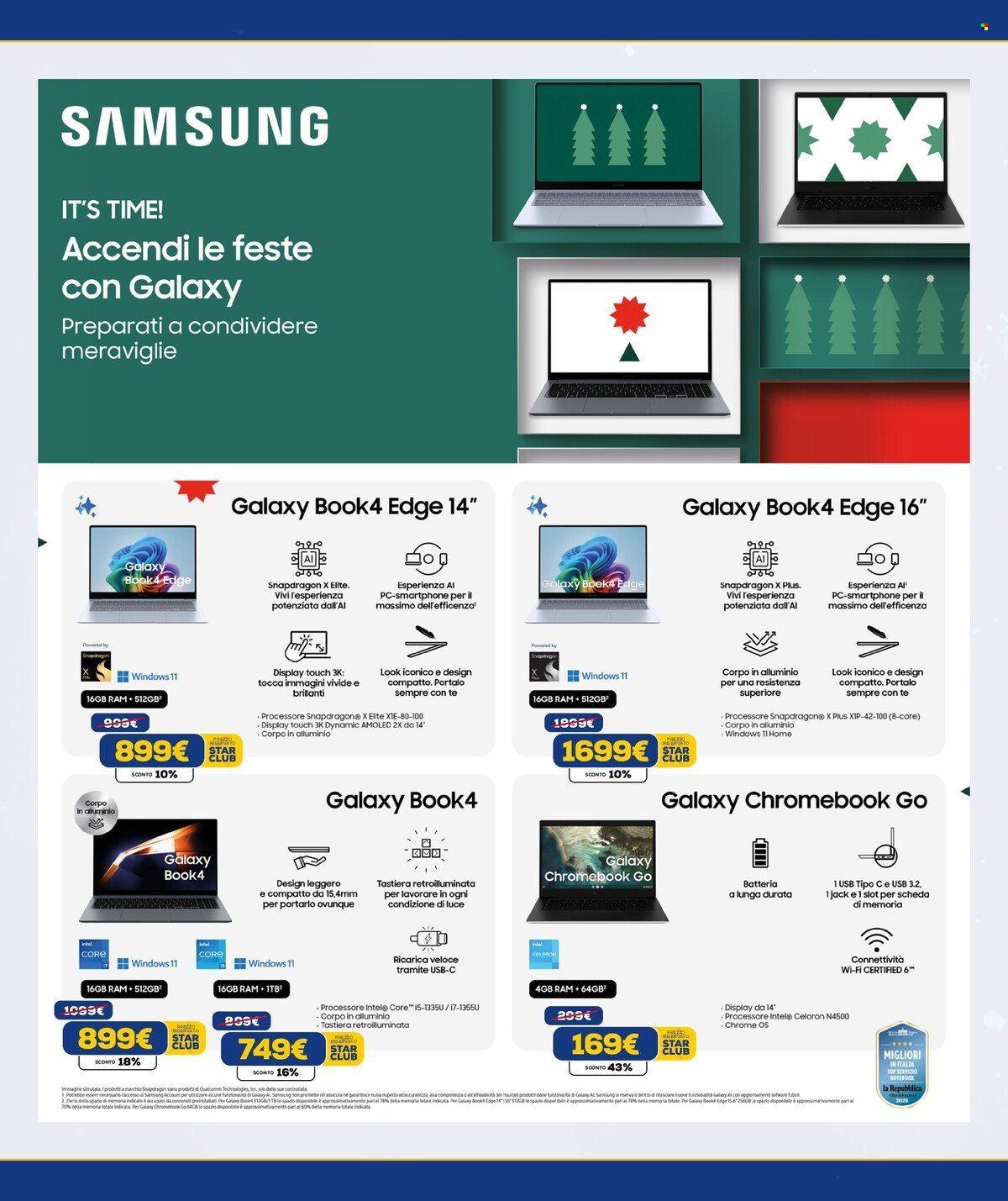 Volantino Euronics - 8/12/2024 - 12/1/2025. Pagina 1