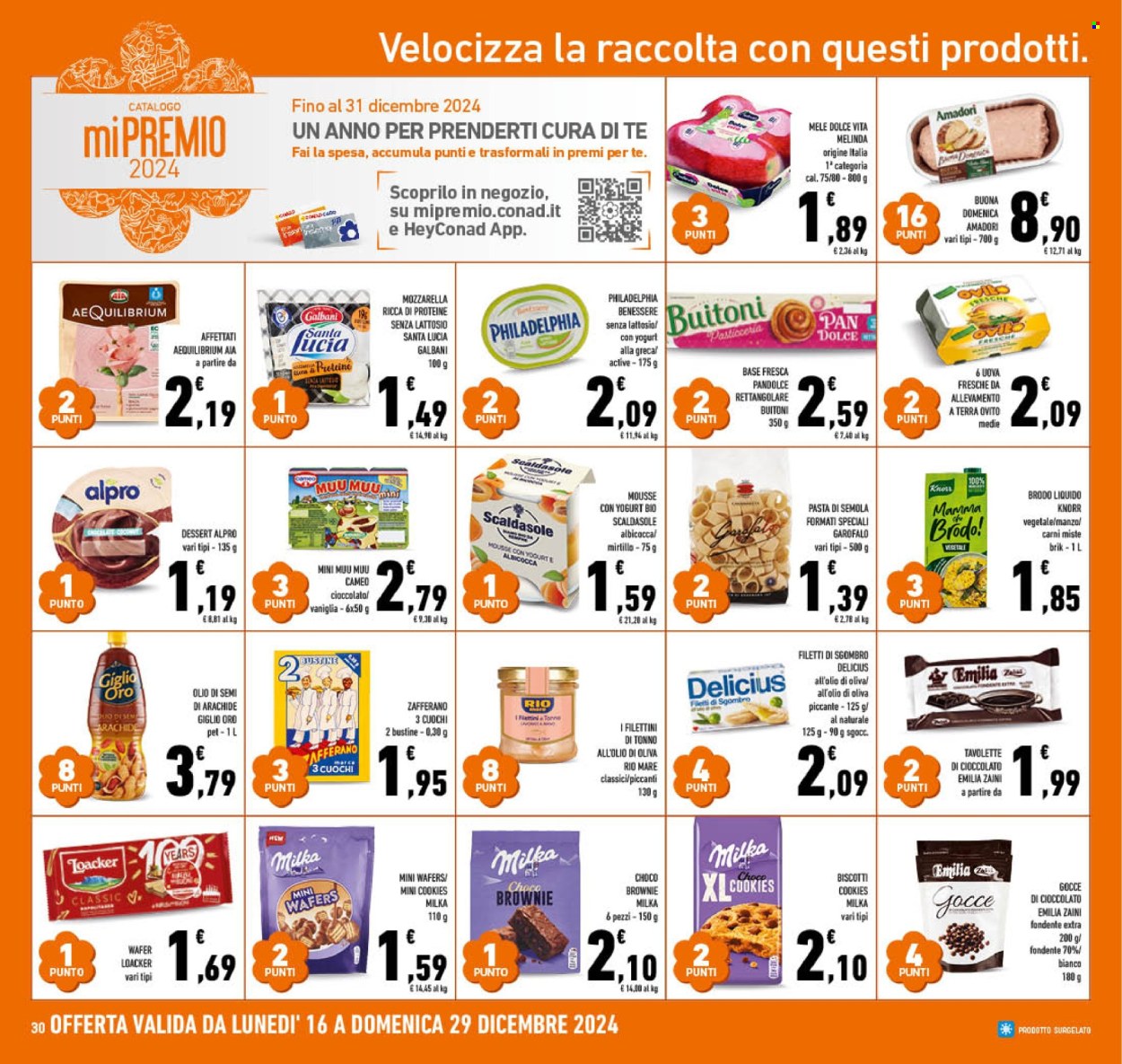 Volantino Conad - 9/12/2024 - 31/12/2024. Pagina 1