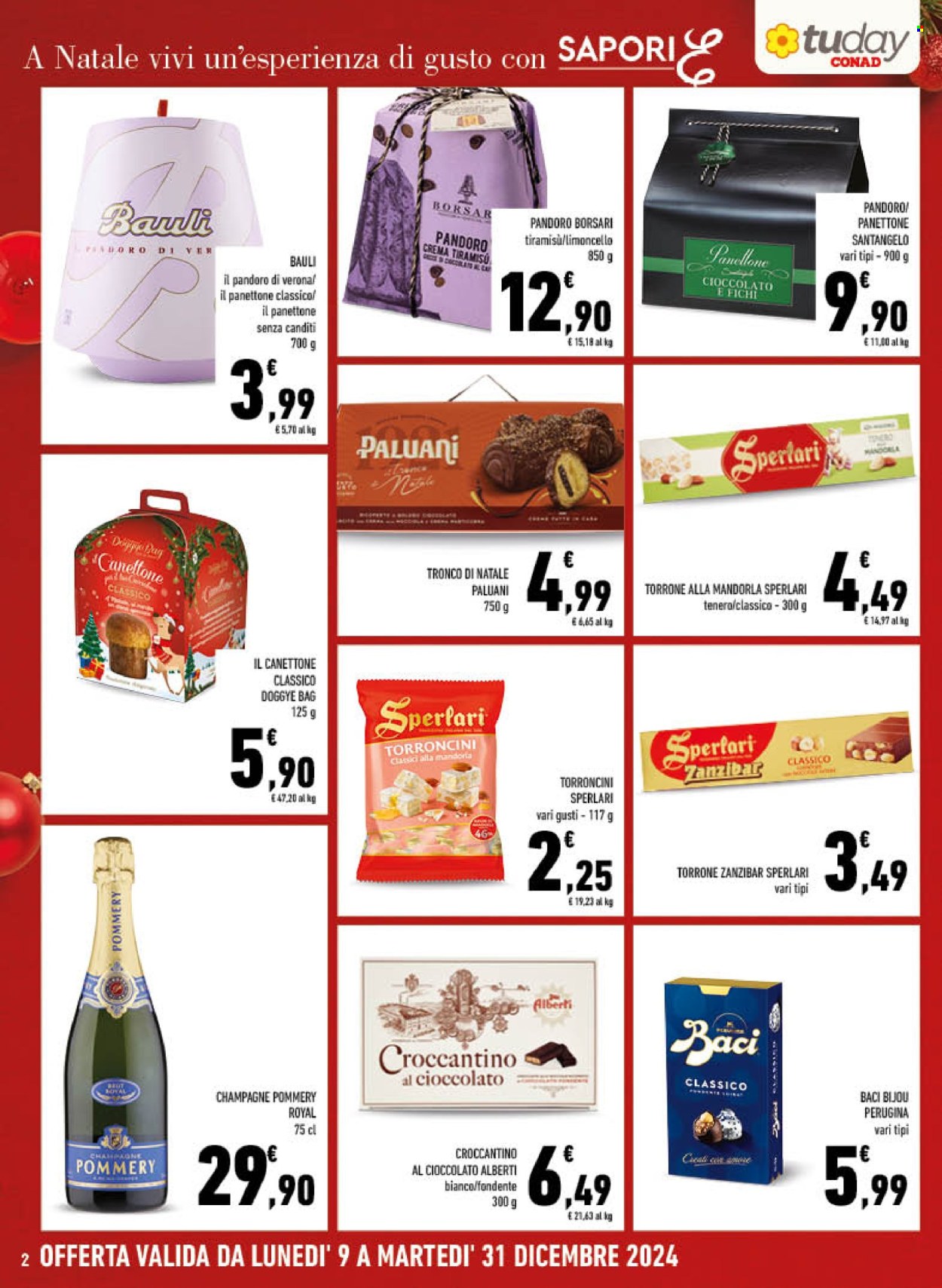 Volantino TuDay Conad - 9/12/2024 - 31/12/2024. Pagina 1