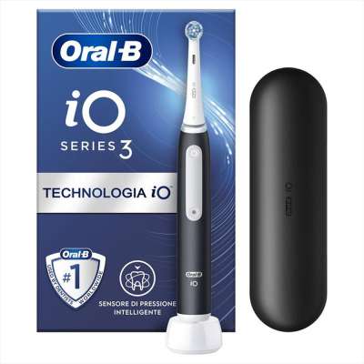 ORAL-B - Spazzolino elettrico IO 3-Nero