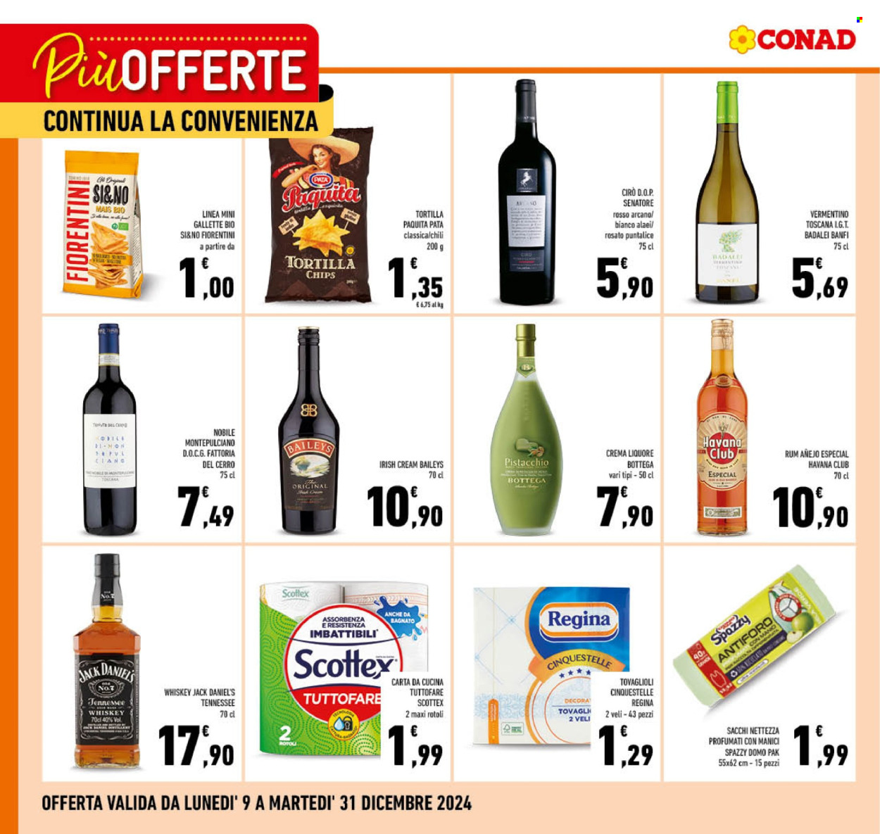 Volantino Conad - 9/12/2024 - 31/12/2024. Pagina 1