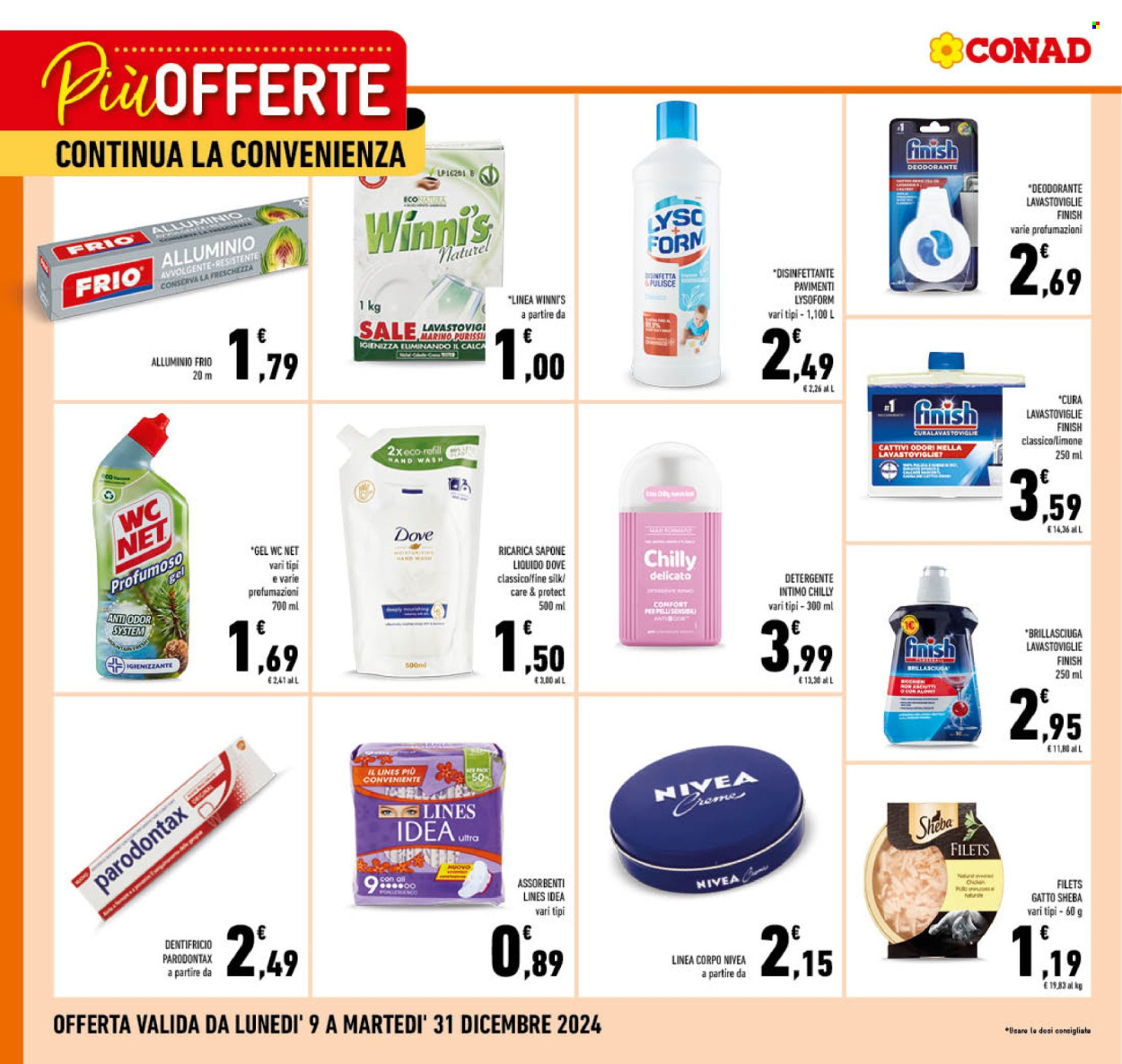 Volantino Conad - 9/12/2024 - 31/12/2024. Pagina 1