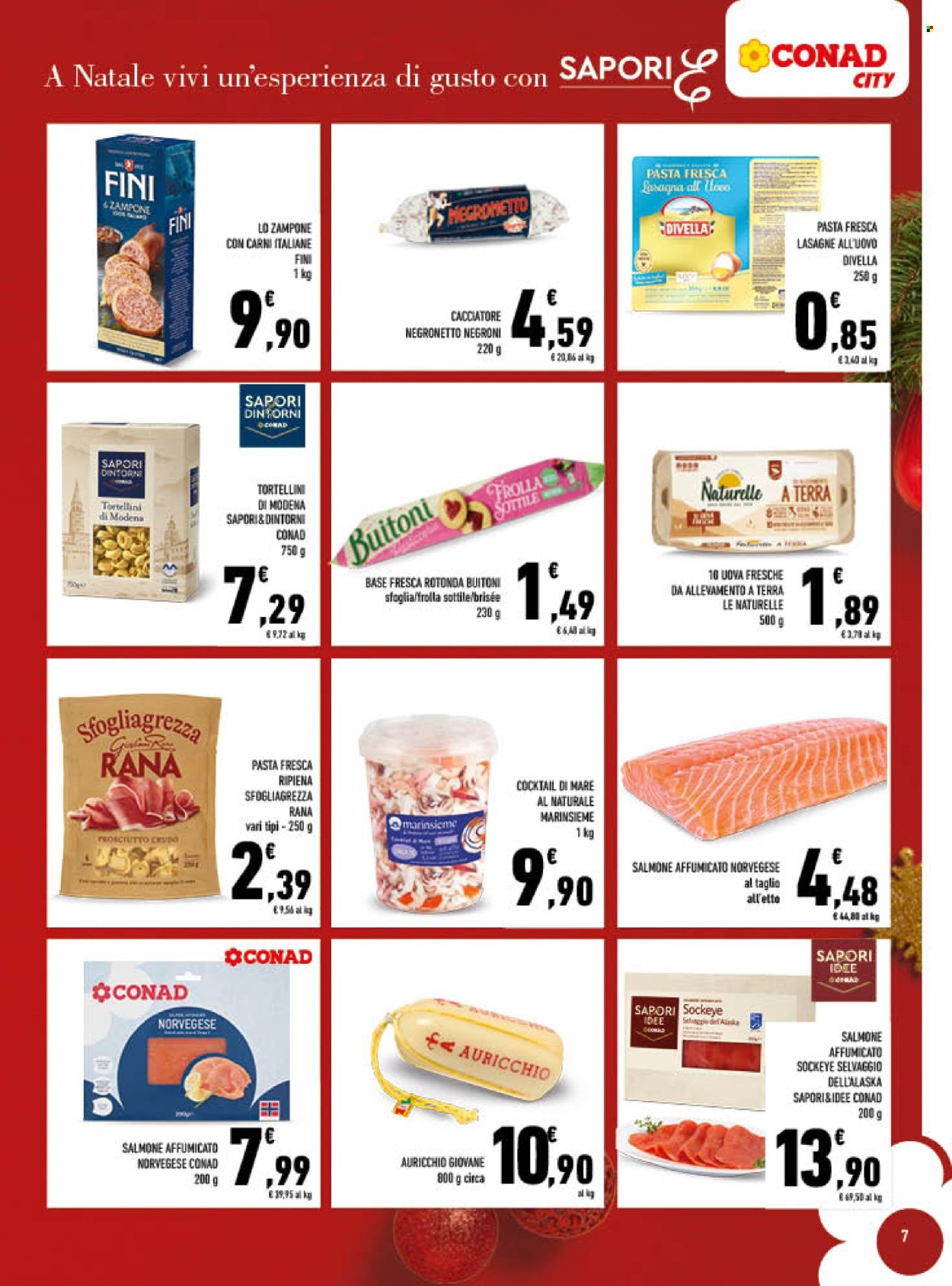 Volantino Conad - 9/12/2024 - 31/12/2024. Pagina 1